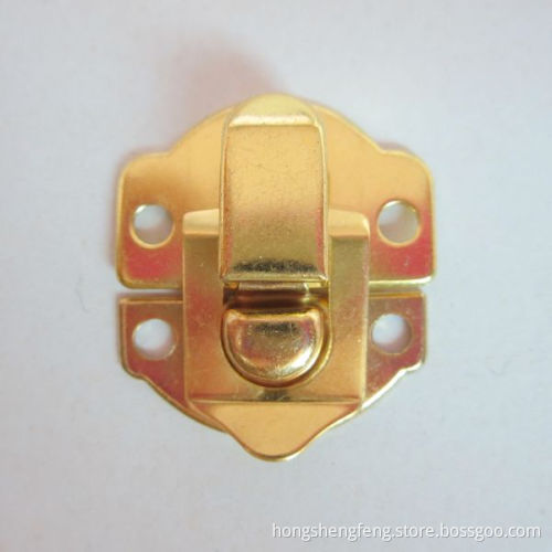 Factory Supply Cheap Price Gold Color Small Metal Box Latch